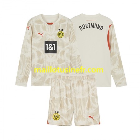Maillot de Foot Borussia Dortmund Gardien Domicile 2024-25 Manches Longues - Enfant